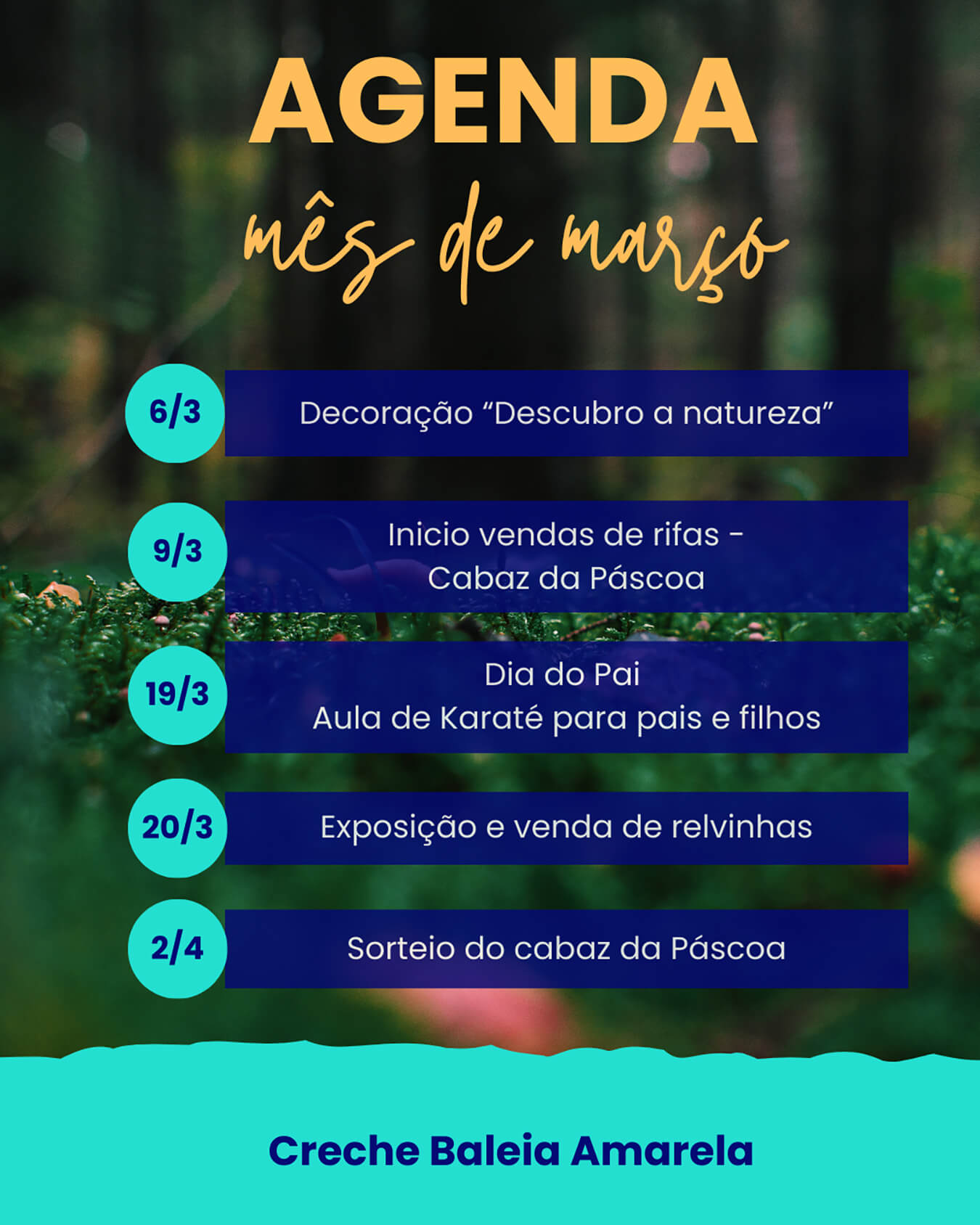 Cartaz atividades março_Creche copy